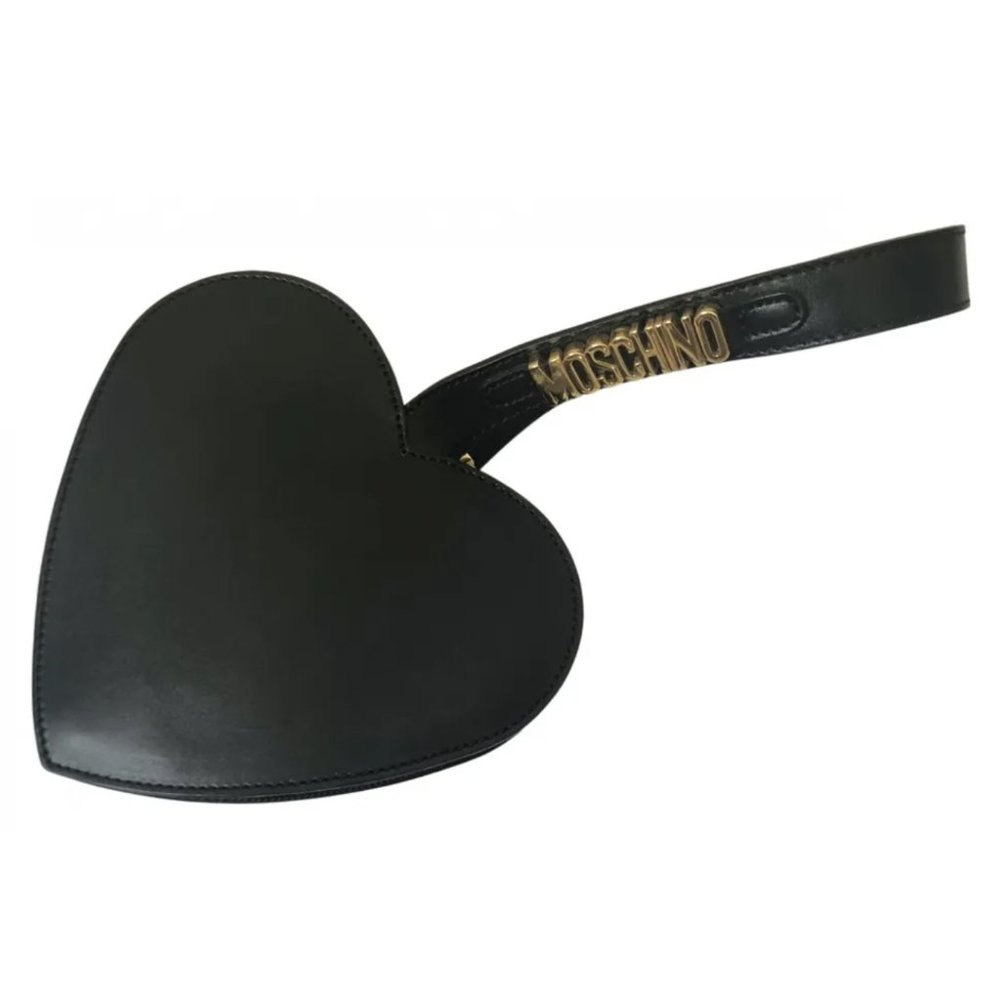 Moschino Redwall Black Heart Purse [RARE]